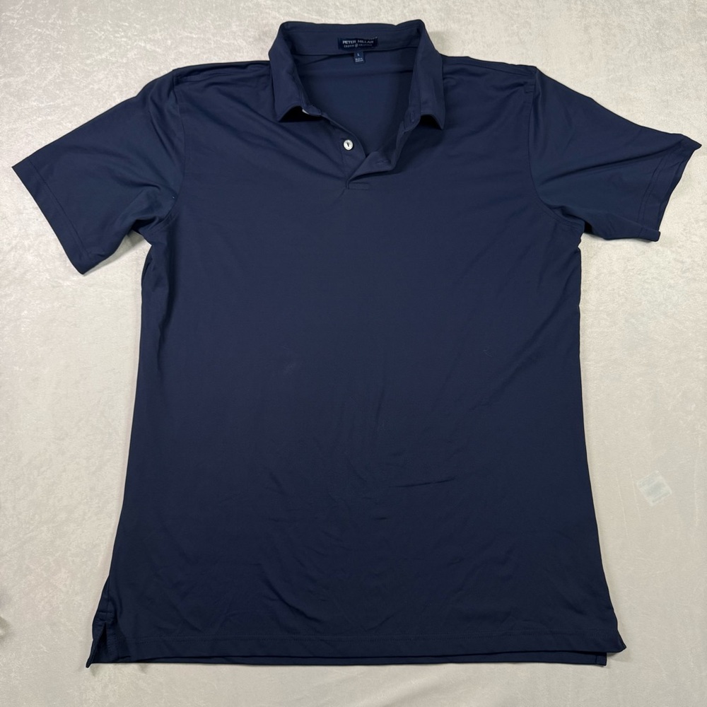 Peter Millar Deep Blue Polo Shirt